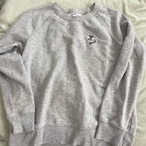 Old Navy Heather Gray Crewneck Sweatshirt